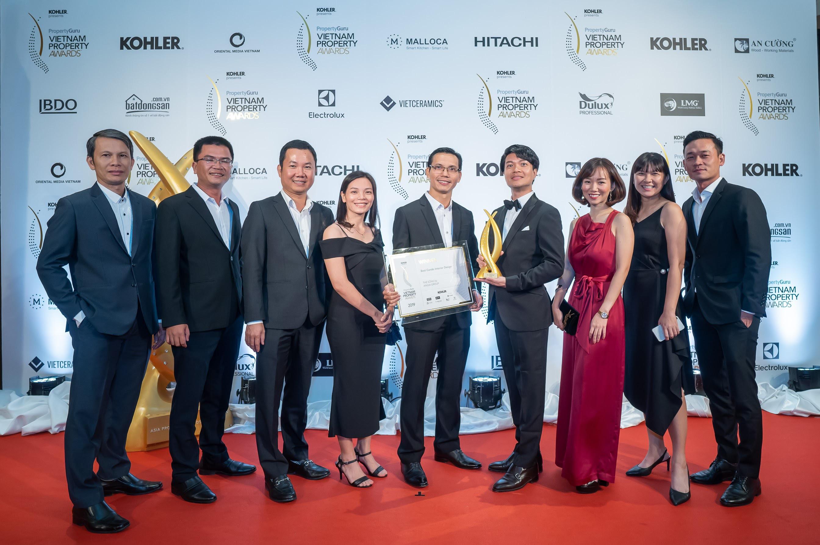 THE SONG WON BIG AT VIETNAM PROPERTY AWARDS 2019