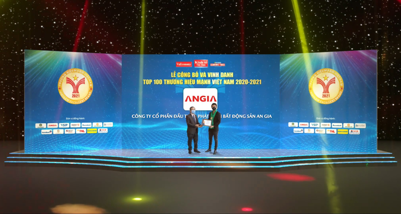TẬP ĐOÀN AN GIA ĐƯỢC VINH DANH TOP 10 THƯƠNG HIỆU BẤT ĐỘNG SẢN VÀ XÂY DỰNG 