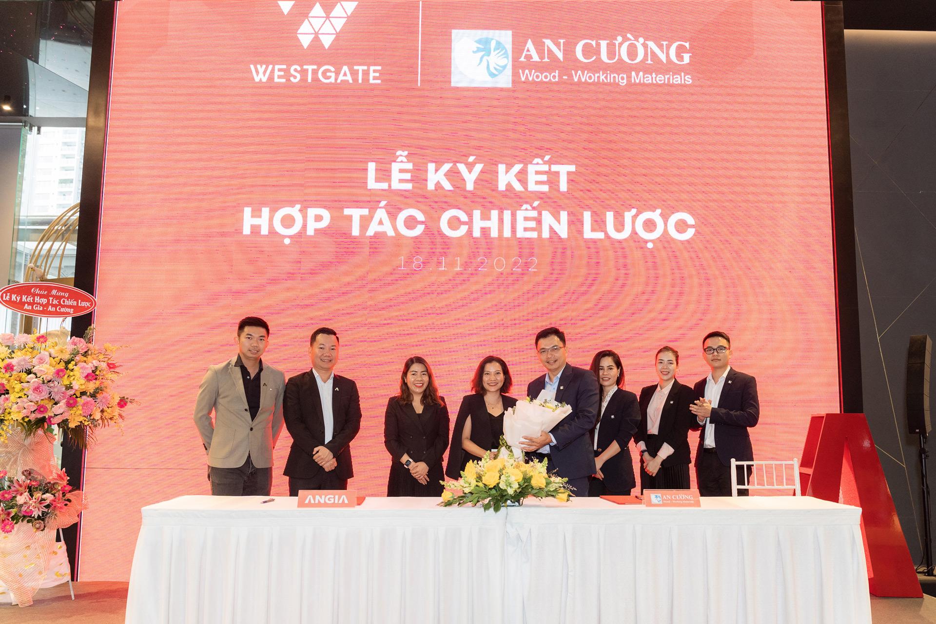 AN GIA CÔNG BỐ HỢP TÁC VỚI CÔNG TY CỔ PHẦN GỖ AN CƯỜNG TẠI DỰ ÁN WESTGATE