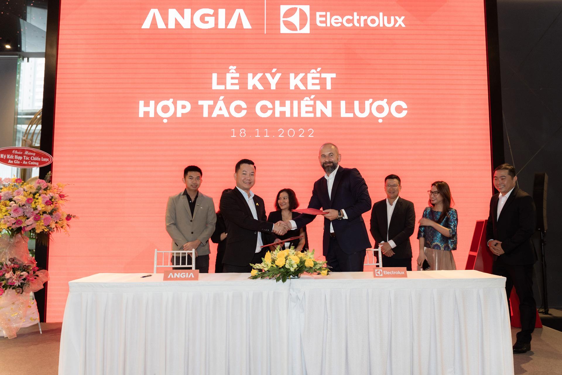 TẬP ĐOÀN BĐS AN GIA KÝ KẾT HỢP TÁC VỚI ELECTROLUX VIỆT NAM