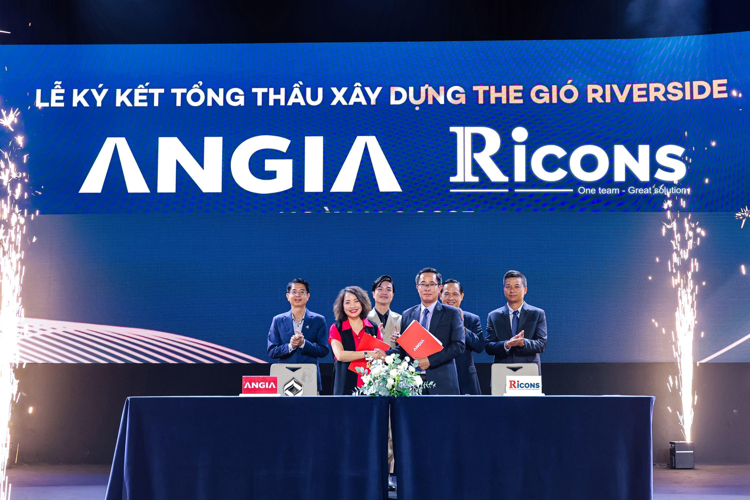 AN GIA & RICONS SIGN CONSTRUCTION PARTNERSHIP FOR THE GIÓ RIVERSIDE